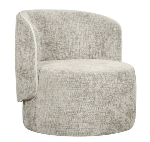 Pepe - Curved Accent Chair, Modern Armchair