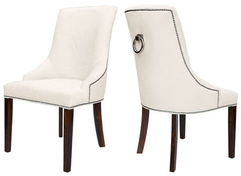 Colyers - Cream Knocker Dining Chair, Set of 2-Chair Set-Belle Fierté