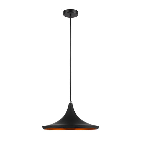 Lisa -Black Industrial Ceiling Pendant Lamp-Ceiling Lamp-Belle Fierté