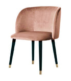Mona Plus - Modern Velvet Dining Chair-Chair-Belle Fierté