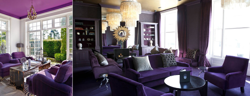 ULTRA VIOLET - PANTONE'S 2018 COLOUR OF THE YEAR AND IT'S ACCENTS IN HOME DECOR
