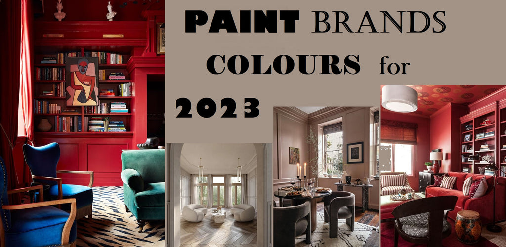 Colours of the Year 2023 Chosen By Paint Brands