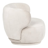 <transcy>Prima - Fauteuil Velours Crème</transcy>