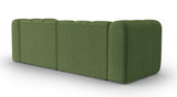 Lunar - Olive Green Bouclé Sectional Sofa-Sofa-Belle Fierté