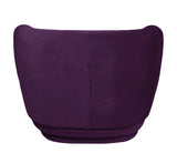 <transcy>Prima - Sessel aus Samt in Rosa</transcy>