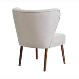 Jana - Retro Accent Chair, Velvet Occasional Chair