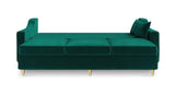 Keston - Green Velvet Sofa Bed