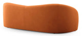 Miami - Modern Curved Velvet Sofa