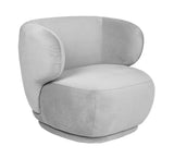 <transcy>Prima - Fauteuil en velours argenté</transcy>