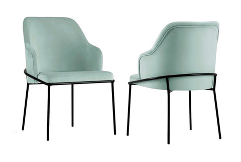 Angelo - Mint Velvet Dining Chair, Set of 2