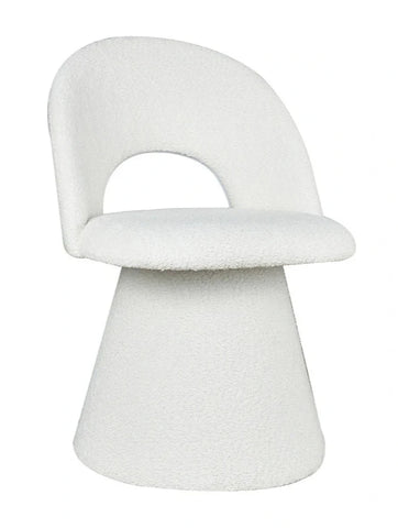 Aya - Boucle Dining Chair, Stylish Modern Chair