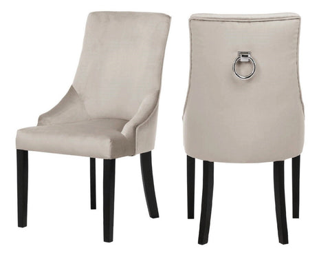 Bremen - Mink Knocker Dining Chair, Set of 2-Chair Set-Belle Fierté