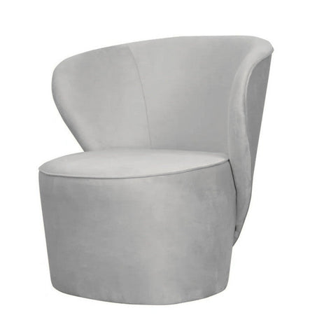 Eden - Curved Velvet Armchair-Armchair-Belle Fierté