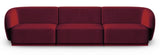 Emma - Burgundy Velvet Modular 3 Seater Sofa