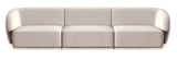 Emma - Mink Velvet Modular 3 Seater Sofa