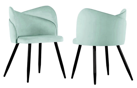 Fiori - Mint Velvet Dining Chair, Set of 2-Chair Set-Belle Fierté