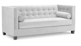 Larsson - Light Grey Velvet Sofa Bed-Sofa-Belle Fierté