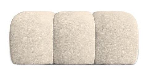 Lunar - Beige Bouclé Modular Footstool