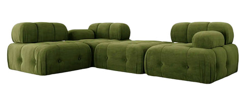Palmer - 5-Seater Modular Corner Sofa, Bubble Sectional