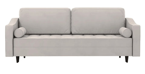 Sofia - Mink 3-Seater Sofa Bed