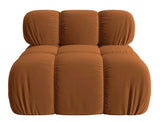 Tiffany - Velvet Central Single Modular Unit, Sectional Sofa