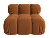 Tiffany - Velvet Central Single Modular Unit, Sectional Sofa