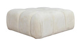 Tiffany - Left 2-Seater Modular Fabric Sofa, Bubble Sectional