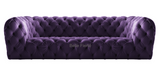 Milan - Luxury Contemporary Chesterfield Genuine Italian Leather Sofa-Sofa-Belle Fierté