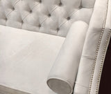 Maximo - Elegant 3 Seater Chesterfield Velvet Sofa-Sofa-Belle Fierté