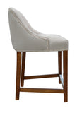 Kennedy - Elegant Velvet Kitchen Stool, Bar Chair-Bar chair-Belle Fierté