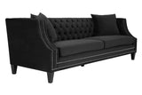Mila - Luxury 3 Seater Chesterfield Velvet Sofa-Sofa-Belle Fierté
