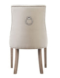 Savannah - Chesterfield Knocker Ring Velvet Dining Chair-Chair-Belle Fierté