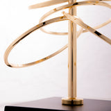 JACOPO - Luxury Table Lamp, Black Shade Gold Finish Glamour Table Lamp-Table Lamp-Belle Fierté