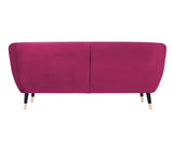 Violetta - 2 Seater Retro Style Velvet Sofa-Sofa-Belle Fierté