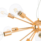 Nova- Modern 18 Light Gold Ceiling Lamp, Contemporary Chandelier-Ceiling Lamp-Belle Fierté