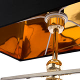 VERONA- Glamour Black Chrome 64cm Table Lamp-Table Lamp-Belle Fierté
