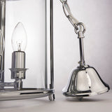 ARIEL - Glamour Ceiling Lamp, Chrome Chandelier-Ceiling Lamp-Belle Fierté