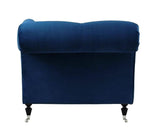 Kaleo - Chesterfield Velvet Chaise Lounge, Day Bed-Chaise Lounge-Belle Fierté