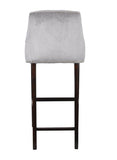 Sharon - Luxury Chesterfield Studded Kitchen Stool, Velvet Bar Chair-Bar chair-Belle Fierté