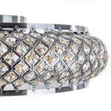 Eva - Luxury Flush Ceiling Light, Elegant Crystal Chandelier-Ceiling Lamp-Belle Fierté
