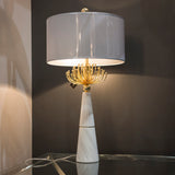 GIOELE - Glamour Table Lamp, Luxury Marble Table Lamp-Table Lamp-Belle Fierté