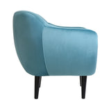 Gabriel - Scandi Upholstered Velvet Armchair-Armchair-Belle Fierté