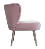 Andy - Accent Velvet Chair, Cocktail Retro Occasional Chair-Chair-Belle Fierté