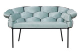 Audrey - Velvet Dining Bench-Benches & Ottomans-Belle Fierté