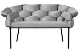 Audrey - Velvet Dining Bench-Benches & Ottomans-Belle Fierté