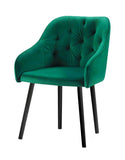 Bergen - Tufted Velvet Dining Chair-Chair-Belle Fierté