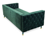 Acerra - 3 Seater Contemporary Chesterfield Velvet Sofa-Sofa-Belle Fierté