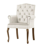Fiona - Chesterfield Velvet Occasional Chair, Accent Chair-Chair-Belle Fierté