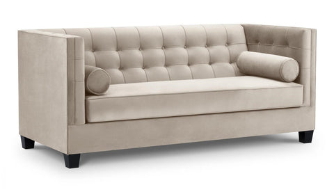 Larsson - Modern Velvet Sofa, 2 Seater Sofa-Sofa-Belle Fierté