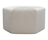 Furla - Cocktail Ottoman, Upholstered Coffee Table, 80x42cm-Benches & Ottomans-Belle Fierté